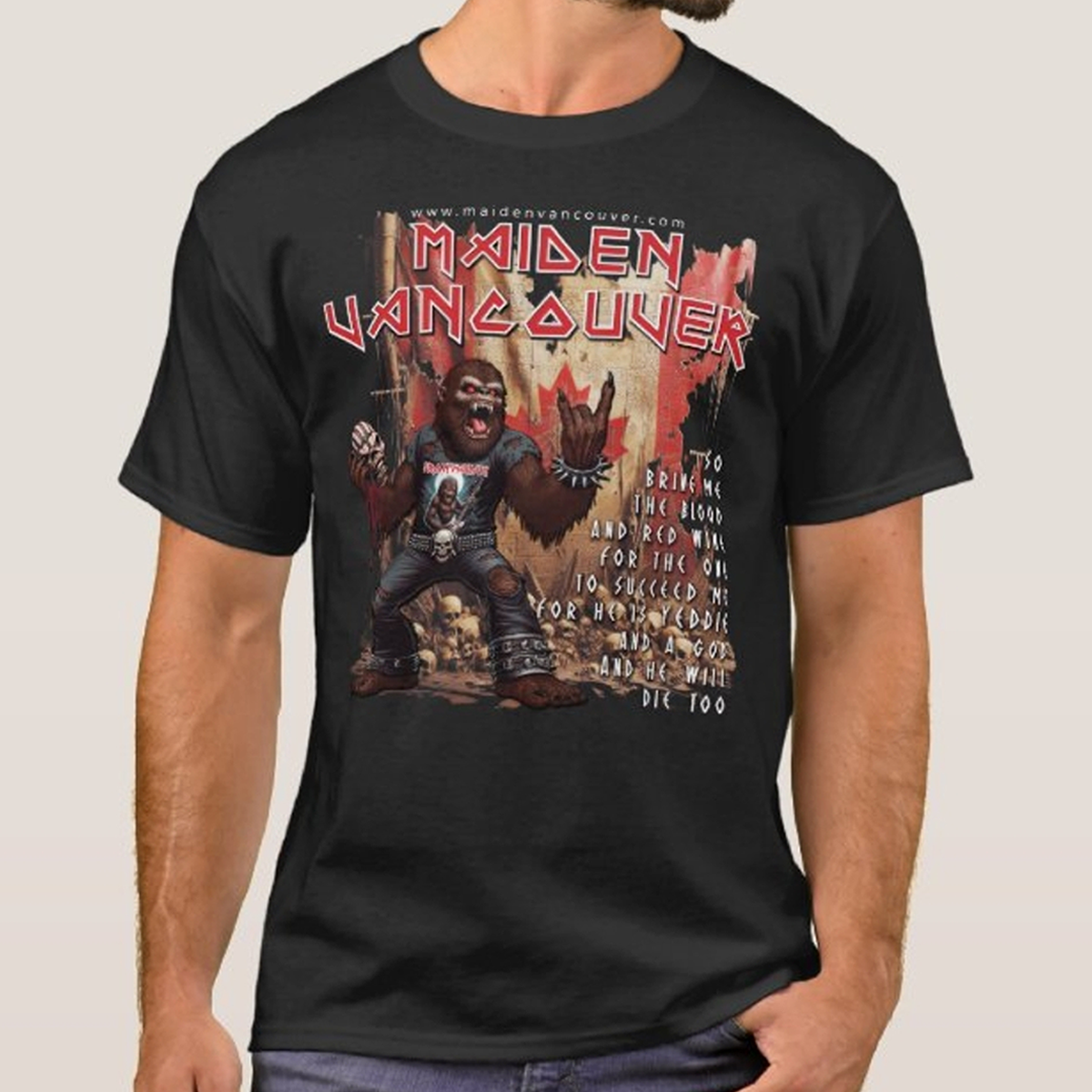 Maiden Vancouver T-Shirt 2