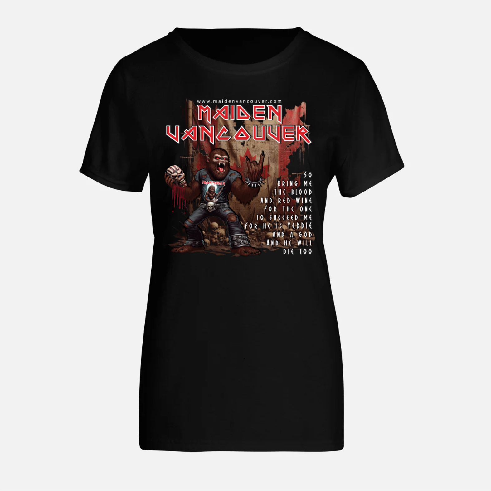 Maiden Vancouver T-Shirt 2